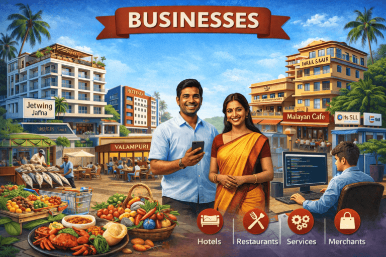 Businesses in Northern Srilanka Businesses in Northern Srilanka