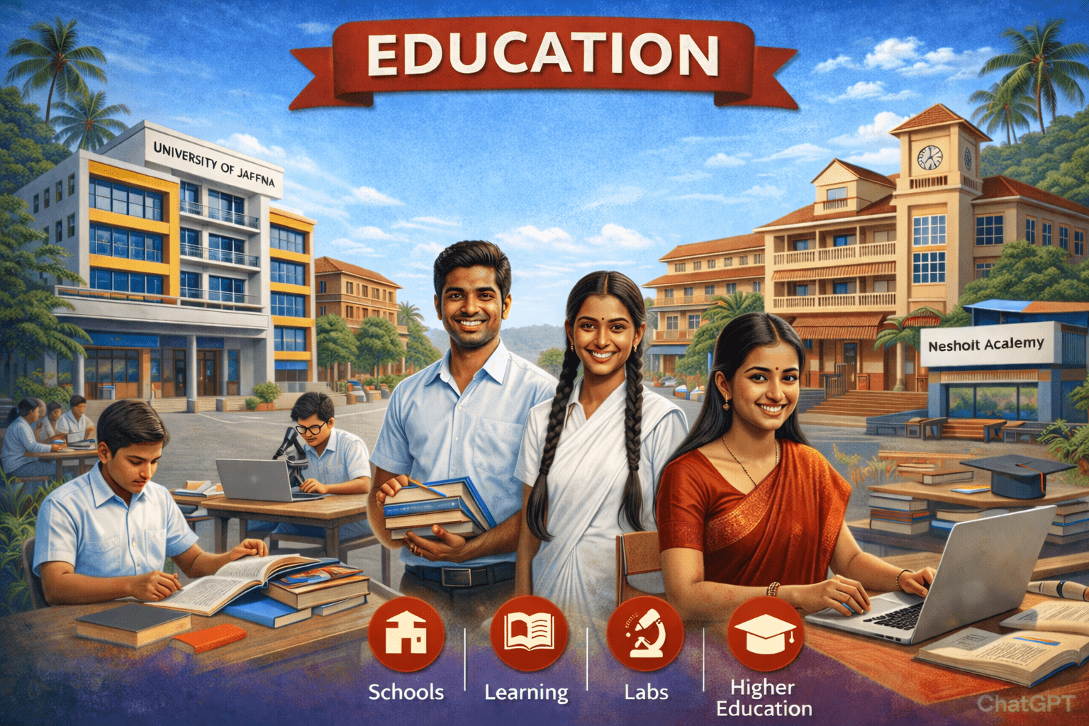 Education in northern srilanka