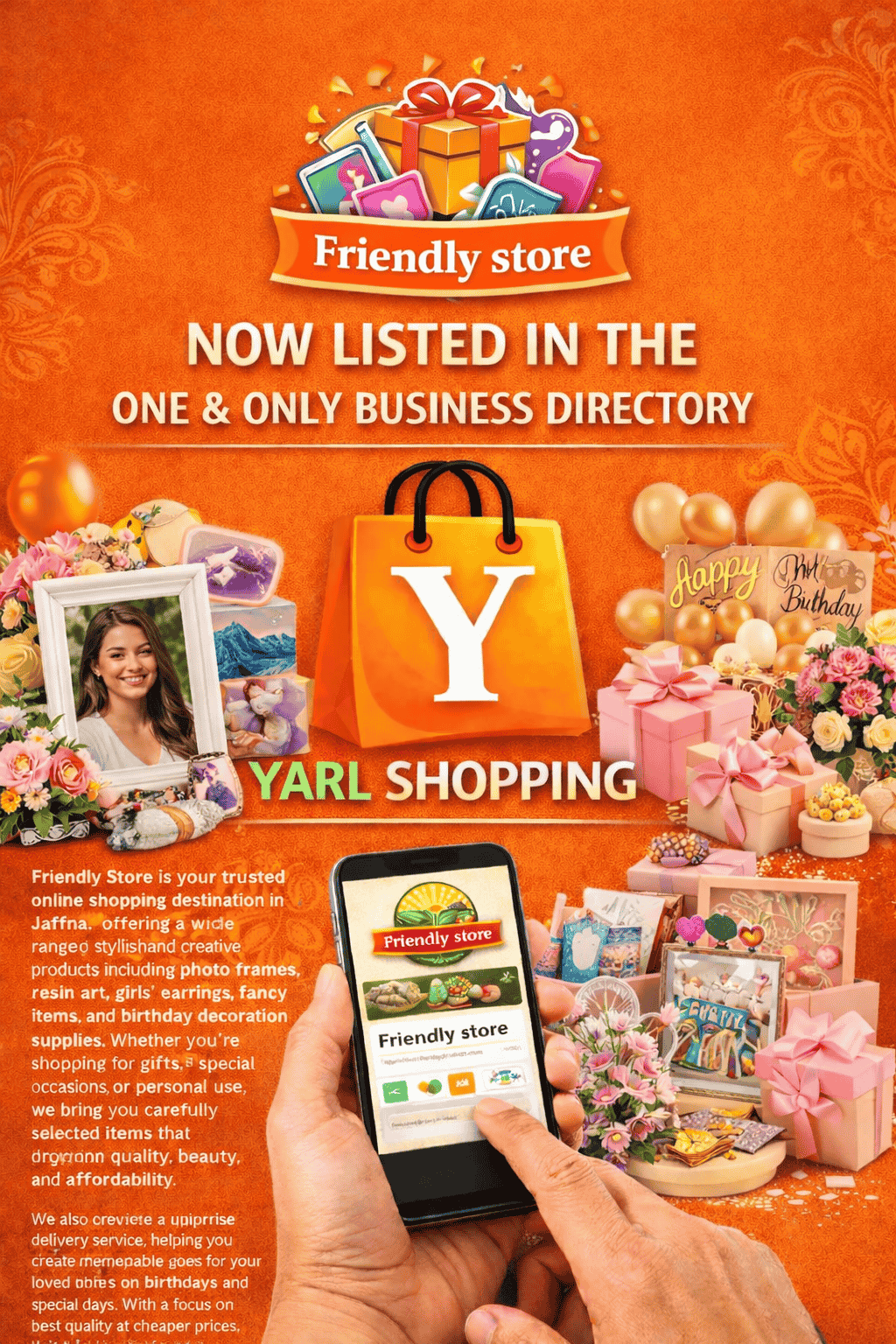 Friendly Stores new business listing