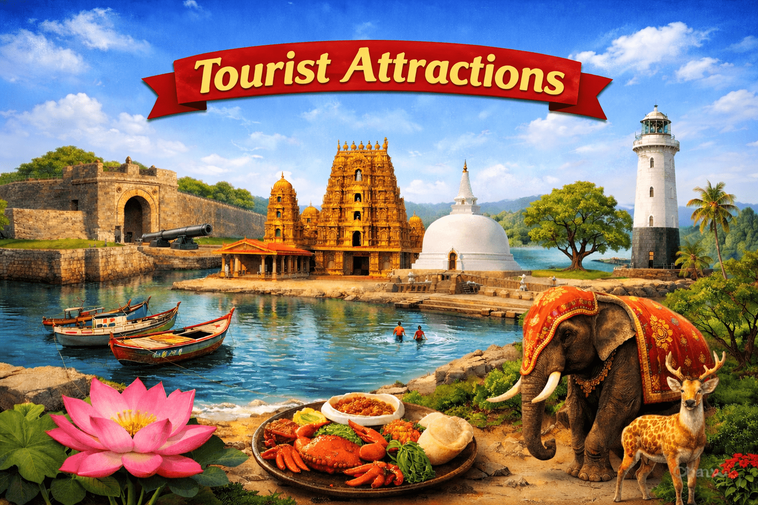 Tourist Attractions in Northern Sri Lanka